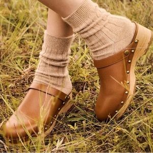 J.Crew Convertible leather clogs size 10